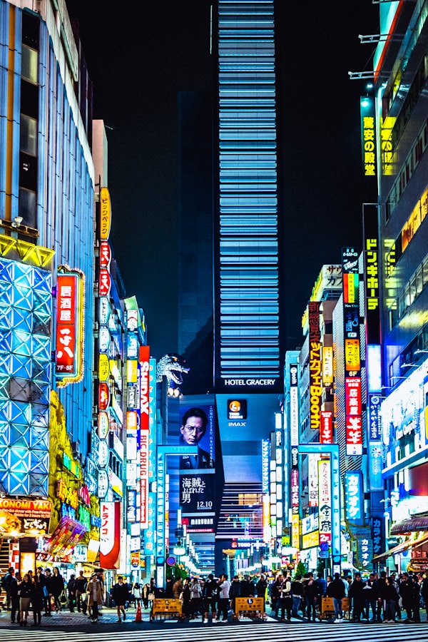 东京城市夜景