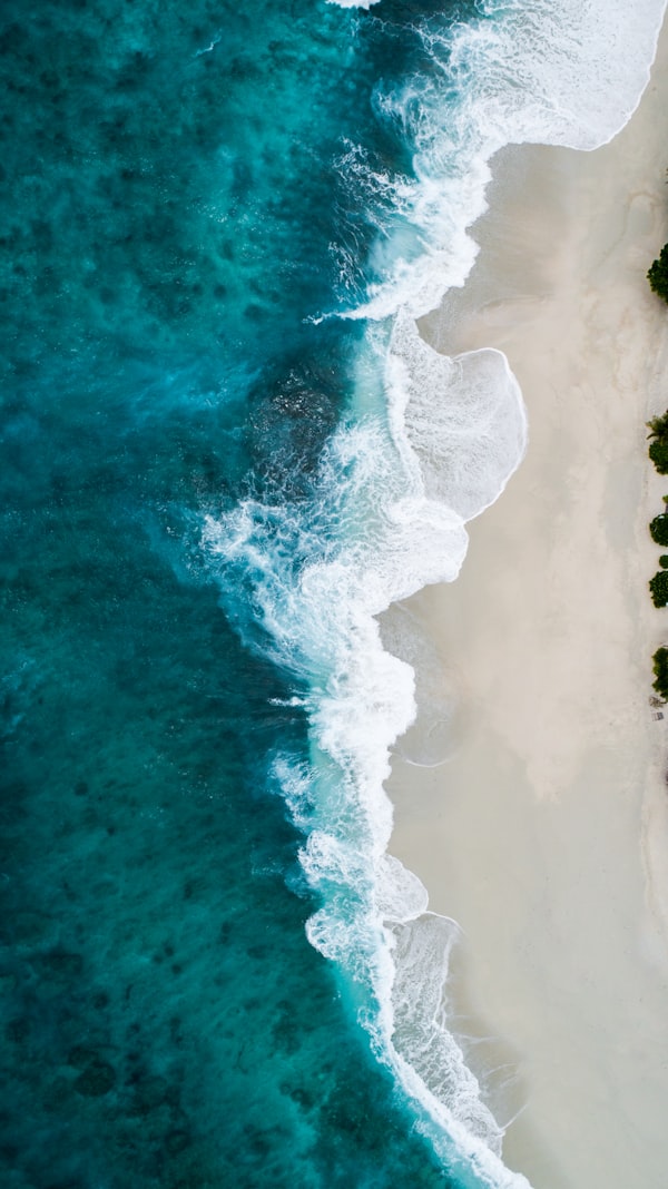 广阔海洋风景